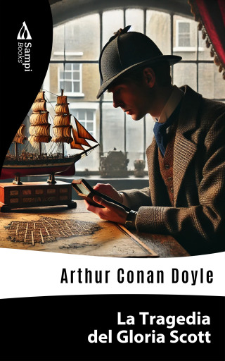 Portada del libro «La Tragedia del Gloria Scott», de Arthur Conan Doyle