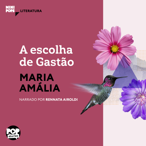 Portada del audiolibro «A escolha de Gastão», de Maria Amália
