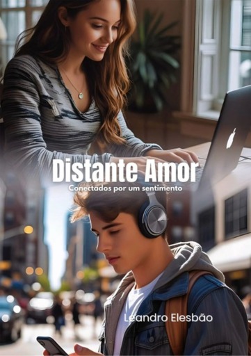 Portada del libro «Distante Amor», de Leandro Elesbão