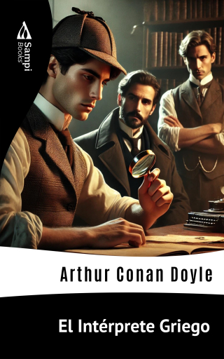 Portada del libro «El Intérprete Griego», de Arthur Conan Doyle