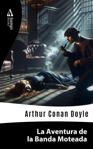 Portada del libro «La Aventura de la Banda Moteada», de Arthur Conan Doyle