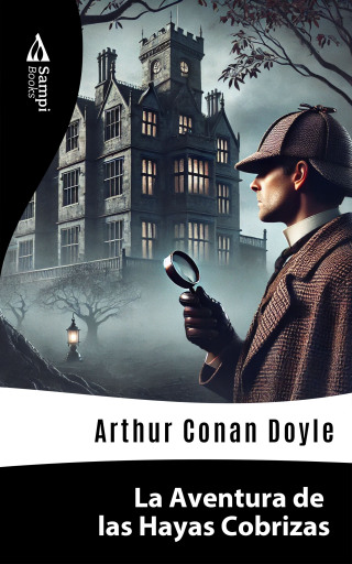 Portada del libro «La Aventura de las Hayas Cobrizas», de Arthur Conan Doyle