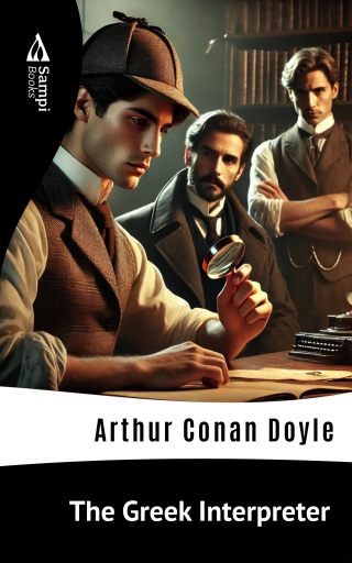 Portada del libro «The Greek Interpreter», de Arthur Conan Doyle