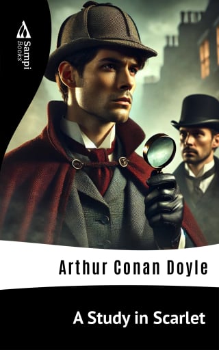 Portada del libro «A Study in Scarlet», de Arthur Conan Doyle
