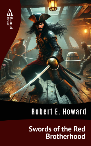 Portada del libro «Swords of the Red Brotherhood», de Robert E. Howard