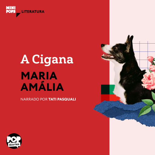 Portada del audiolibro «A cigana», de Maria Amália