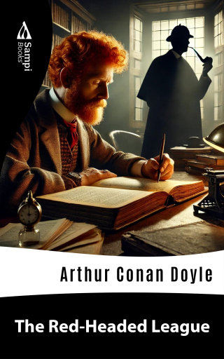 Portada del libro «The Red-Headed League», de Arthur Conan Doyle