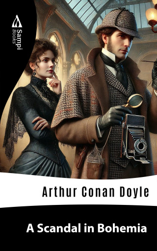 Portada del libro «A Scandal in Bohemia», de Arthur Conan Doyle