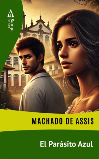 Portada del libro «El Parásito Azul», de Machado de Assis
