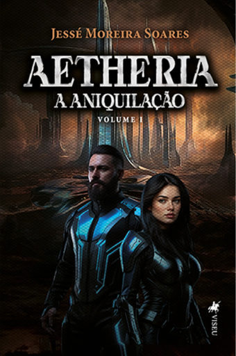 Portada del libro «Aetheria», de Jessé Moreira Soares
