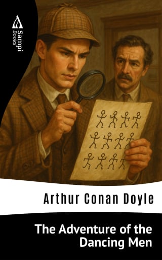 Portada del libro «The Adventure of the Dancing Men», de Arthur Conan Doyle