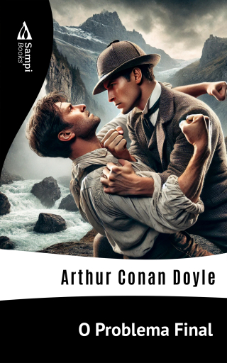 Portada del libro «O Problema Final», de Arthur Conan Doyle