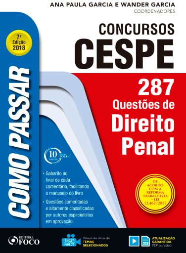 Como passar em concursos CESPE: direito penal