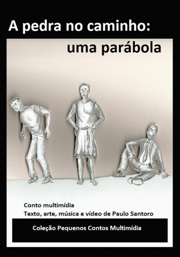 Portada del libro «A pedra no caminho», de Paulo Santoro
