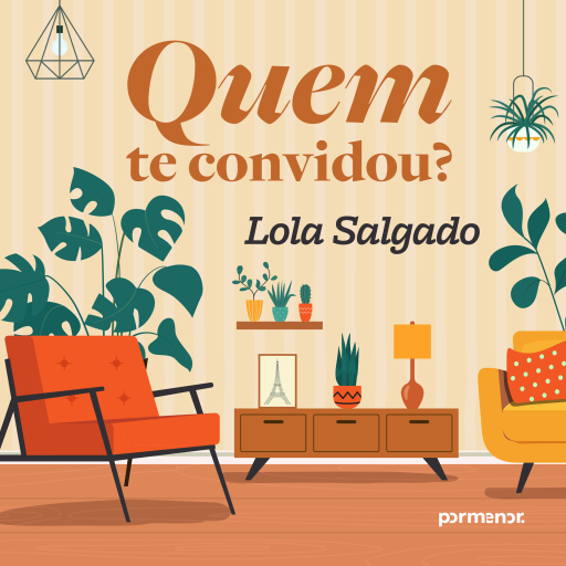 Portada del audiolibro «Quem te convidou», de Salgado Lola