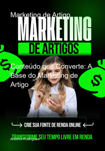 Marketing De Artigo