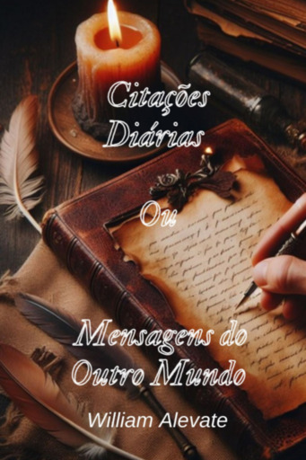 Portada del libro «Citações Diárias», de William Alevate