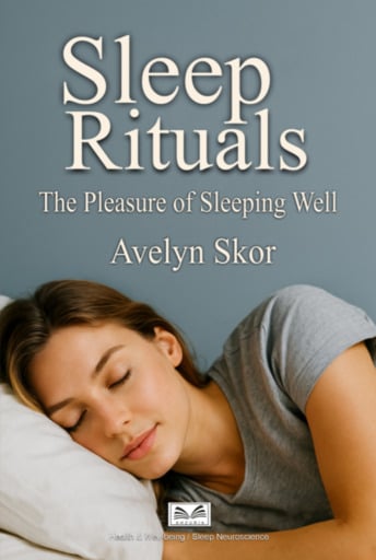 Portada del libro «Sleep Rituals», de Avelyn Skor/ Luizsantos