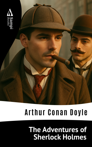 Portada del libro «The Adventures of Sherlock Holmes», de Arthur Conan Doyle