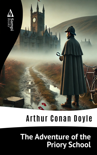 Portada del libro «The Adventure of the Priory School», de Arthur Conan Doyle