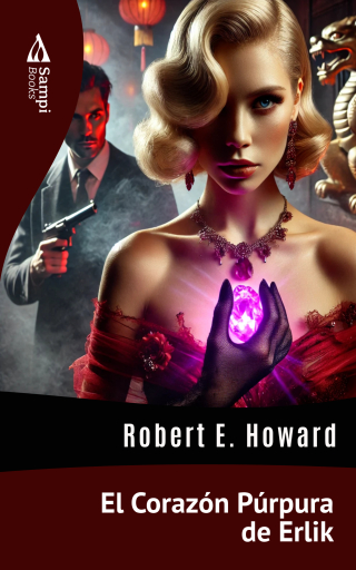 Portada del libro «El Corazón Púrpura de Erlik», de Robert E. Howard