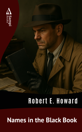 Portada del libro «Names in the Black Book», de Robert E. Howard