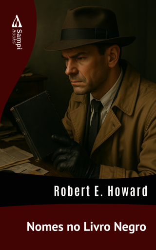 Portada del libro «Nomes no Livro Negro», de Robert E. Howard