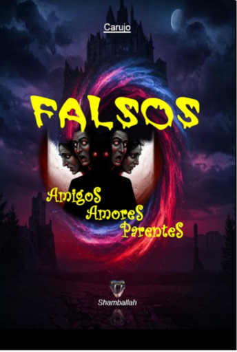Portada del libro «Falsos», de Carlos Araujo Carujo