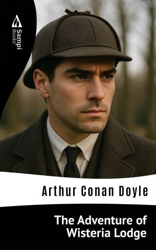 Portada del libro «The Adventure of Wisteria Lodge», de Arthur Conan Doyle