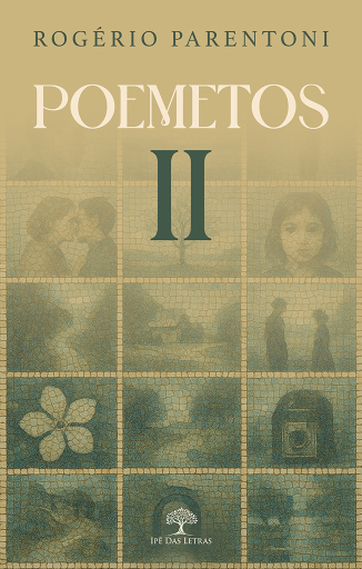 Portada del libro «Poemetos II», de Rogério Parentoni