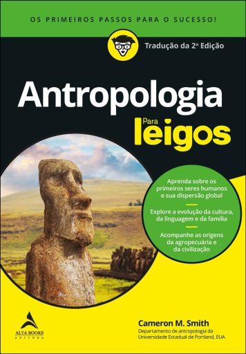 Portada del libro «Antropologia para leigos», de Cameron M. Smith