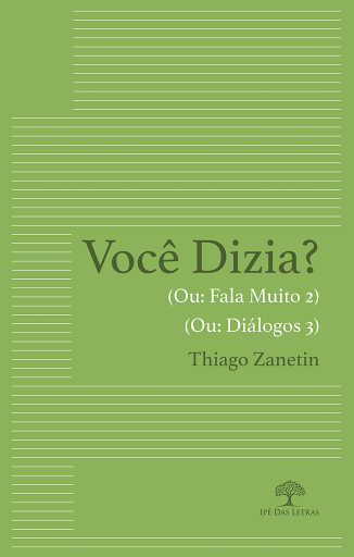 Portada del libro «Você dizia?»