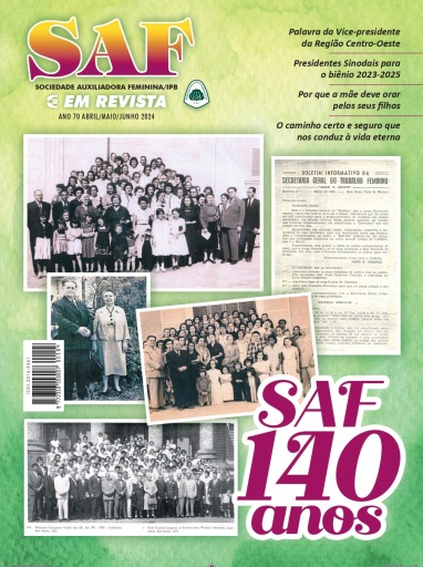 Portada del libro «SAF em Revista - 2º trimestre 2024»