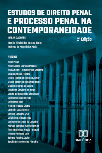 Portada del libro «Estudos de Direito Penal e Processo Penal na Contemporaneidade», de Danilo Rinaldi dos Santos Júnior, Rebeca de Magalhães Melo