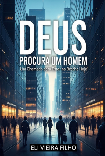Portada del libro «Deus Procura Um Homem», de Eli Vieira Filho