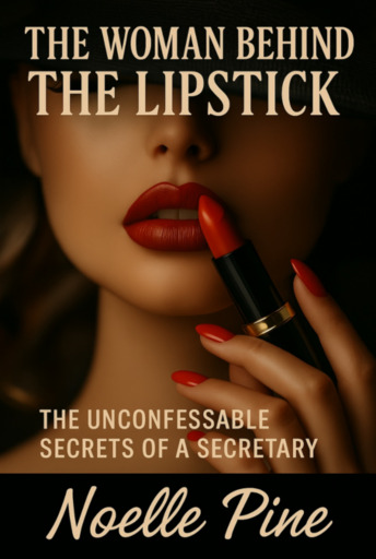 Portada del libro «The Woman Behind The Lipstick», de Noelle Pine