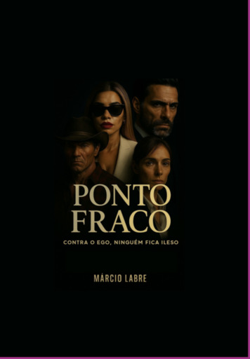 Portada del libro «Ponto Fraco», de Marcio Labre