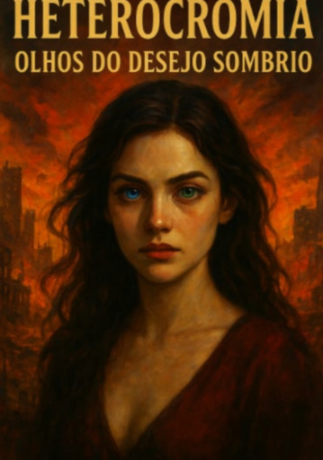 Portada del libro «Heterocromia Olhos Do Desejo Sombrio», de Beast,, Fábio Fernando, Fernando Moura, Neuda Fernandes, Sophia Clark, The