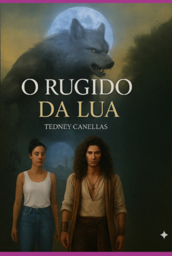 Portada del libro «O Rugido Da Lua», de Tedney Dos Canellas