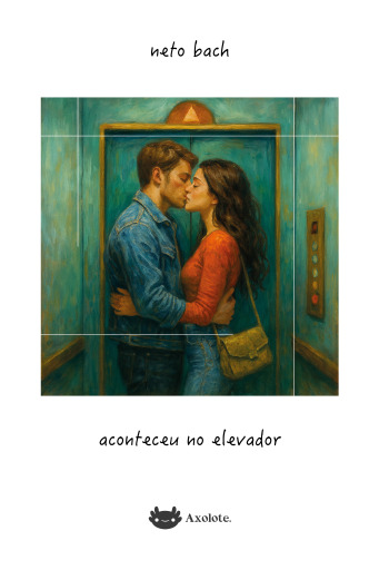 Portada del libro «Aconteceu no elevador», de Neto Bach
