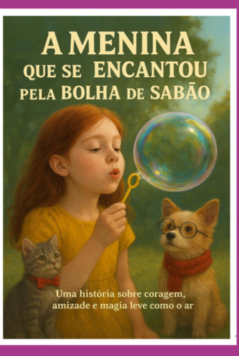 A Menina Que Se Encantou Pela Bolha De Sabão