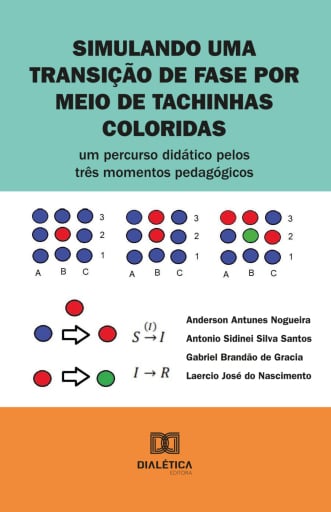 Simulando uma transição de fase por meio de tachinhas coloridas
