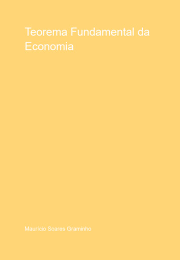 Teorema Fundamental Da Economia