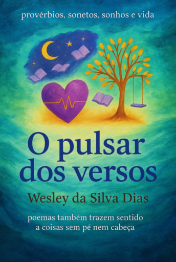 Portada del libro «O Pulsar Dos Versos», de Wesley Silva Da Dias