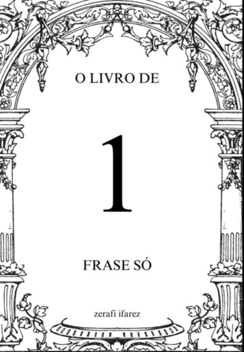 O Livro De 1 Frase Só