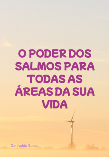 O Poder Dos Salmos Para Todas As Áreas Da Sua Vida
