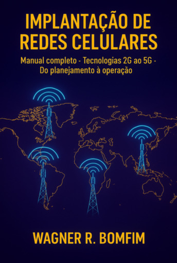 Implantação De Redes Celulares - Manual  Completo De Implantação