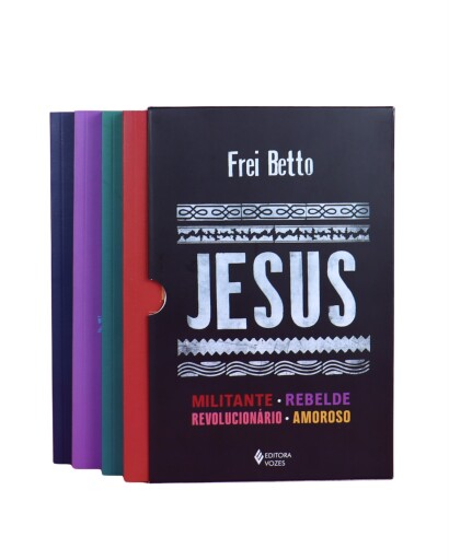 Jesus Os quatro Evangelhos - Caixa 4 volumes