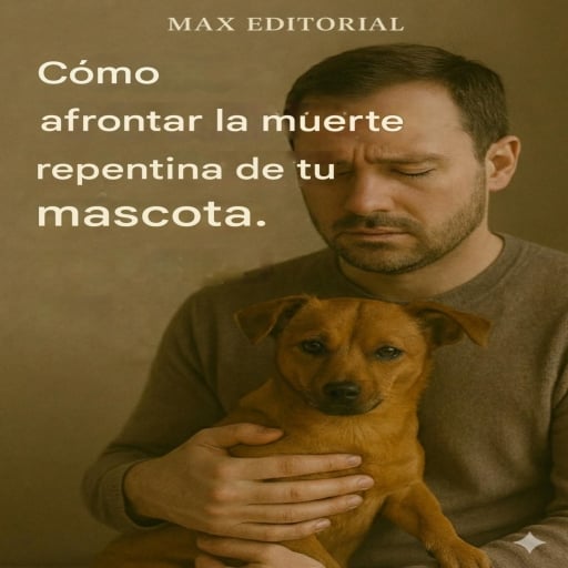 Portada del libro «Cómo afrontar la muerte repentina de tu mascota.», de MAX EDITORIAL