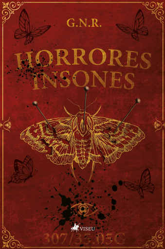 Portada del libro «Horrores Insones», de G.N.R